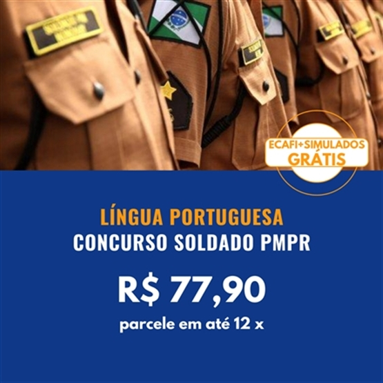 LÍNGUA PORTUGUESA SOLDADO PMPR