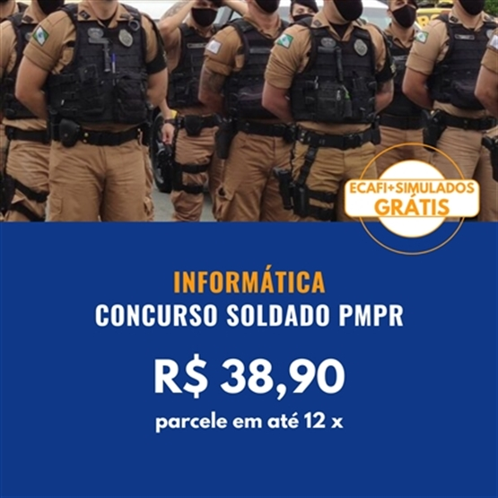 INFORMÁTICA SOLDADO PMPR